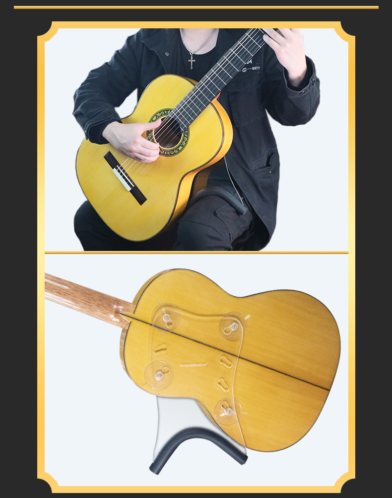 背吸式流线型琴托 kc-gss(b) - 科庸巴巴吉他及配件